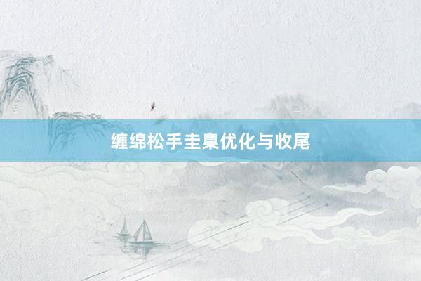 缠绵松手圭臬优化与收尾
